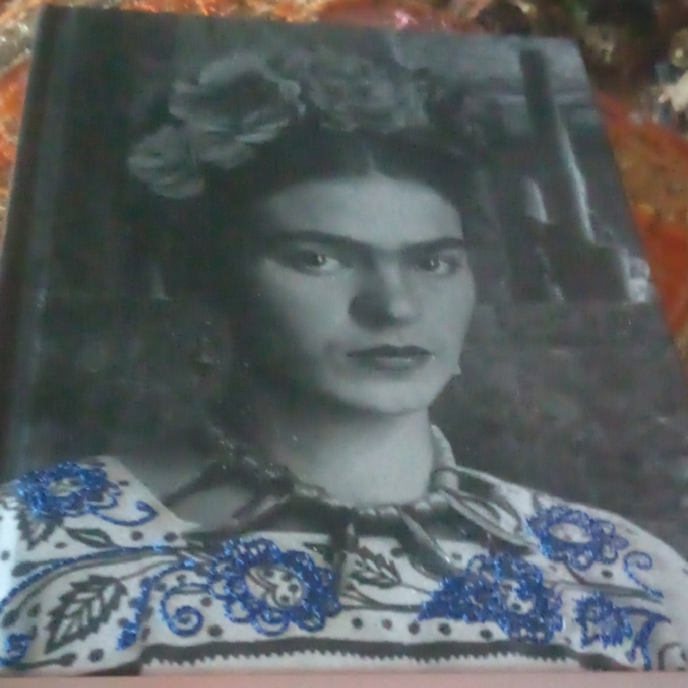 Frida Kahlo Black and Blue Journal